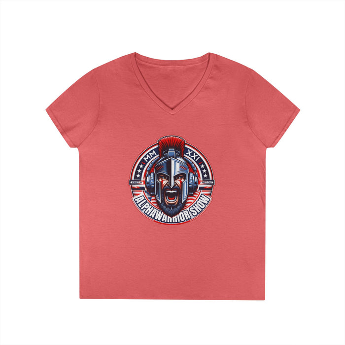 AlphaWarrior Ladies' V-Neck T-Shirt