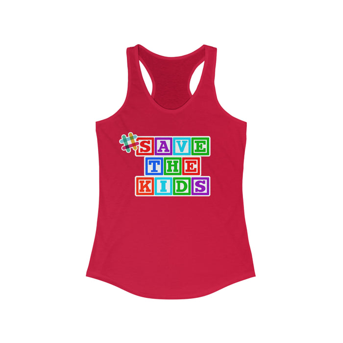 SAVE THE KIDS Women's Ideal Racerback Tank