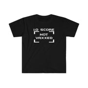 IQ NOT VAXXED FLAG Unisex Softstyle T-Shirt