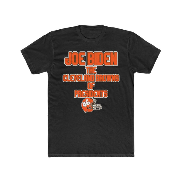 JOE BIDEN CLEVELAND BROWNS Men's Cotton Crew Tee