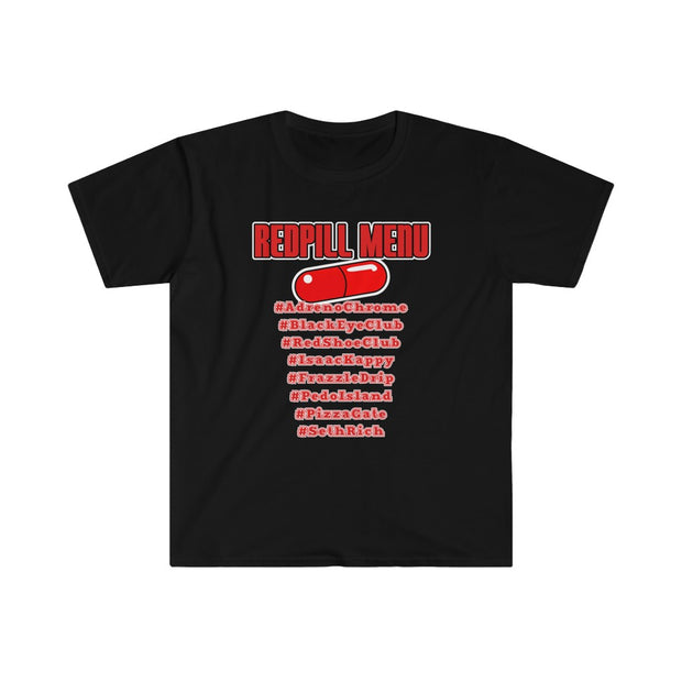 REDPILL MENU Unisex Softstyle T-Shirt