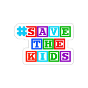SAVE THE KIDS Die-Cut Stickers