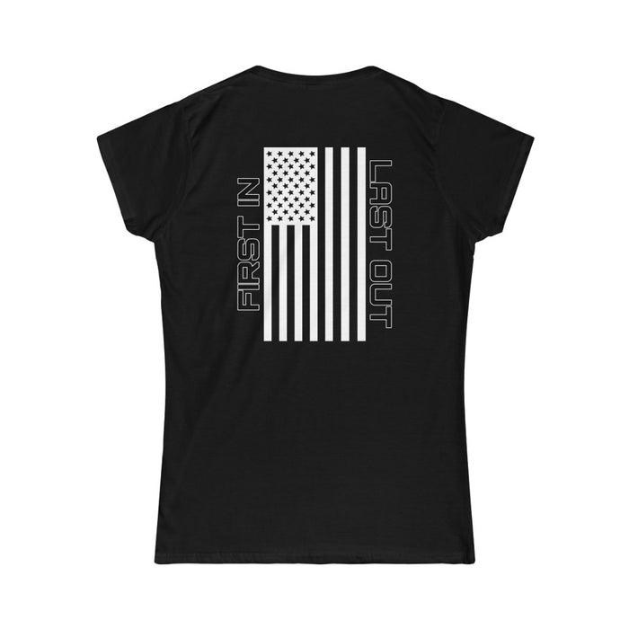 ALPHA Warrior First In Last Out Women's Softstyle Tee