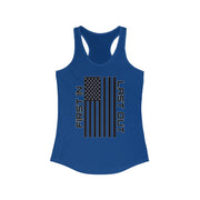 First In Last Out Women's Ideal Racerback Tank
