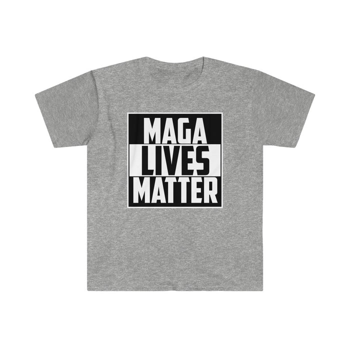 MAGA LIVES MATTER Unisex Softstyle T-Shirt