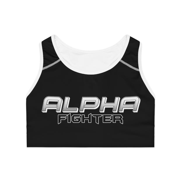 Alpha Fighter Sports Bra (AOP)
