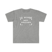 IQ NOT VAXXED FLAG Unisex Softstyle T-Shirt
