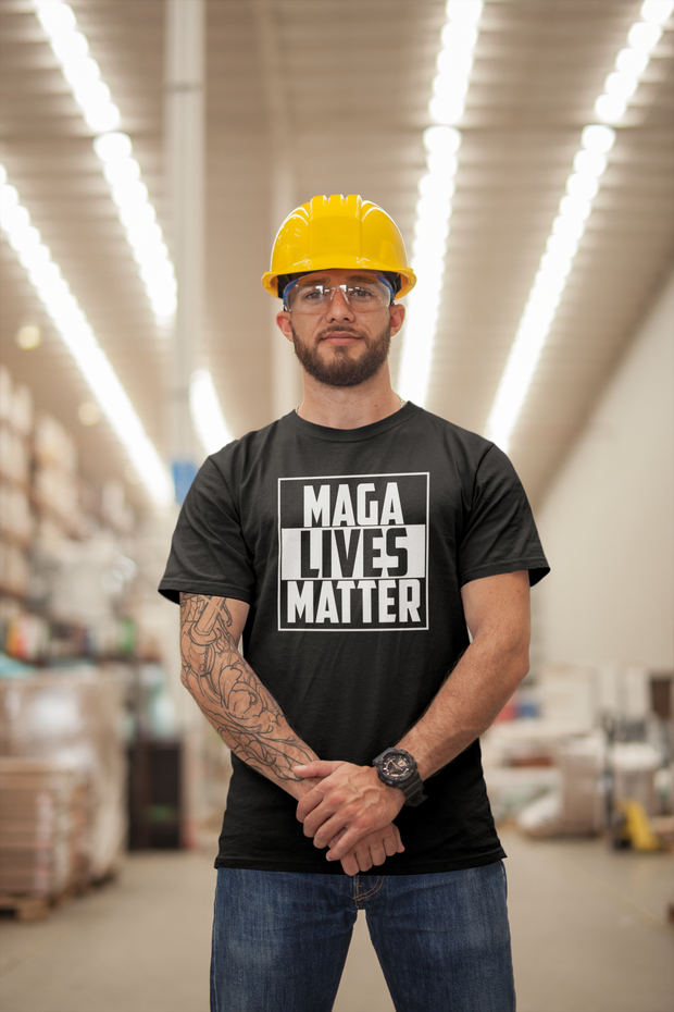 MAGA LIVES MATTER Unisex Softstyle T-Shirt