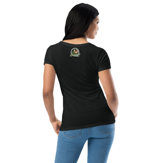 MAGA PATRIOT FJB CLEAN Women’s fitted t-shirt